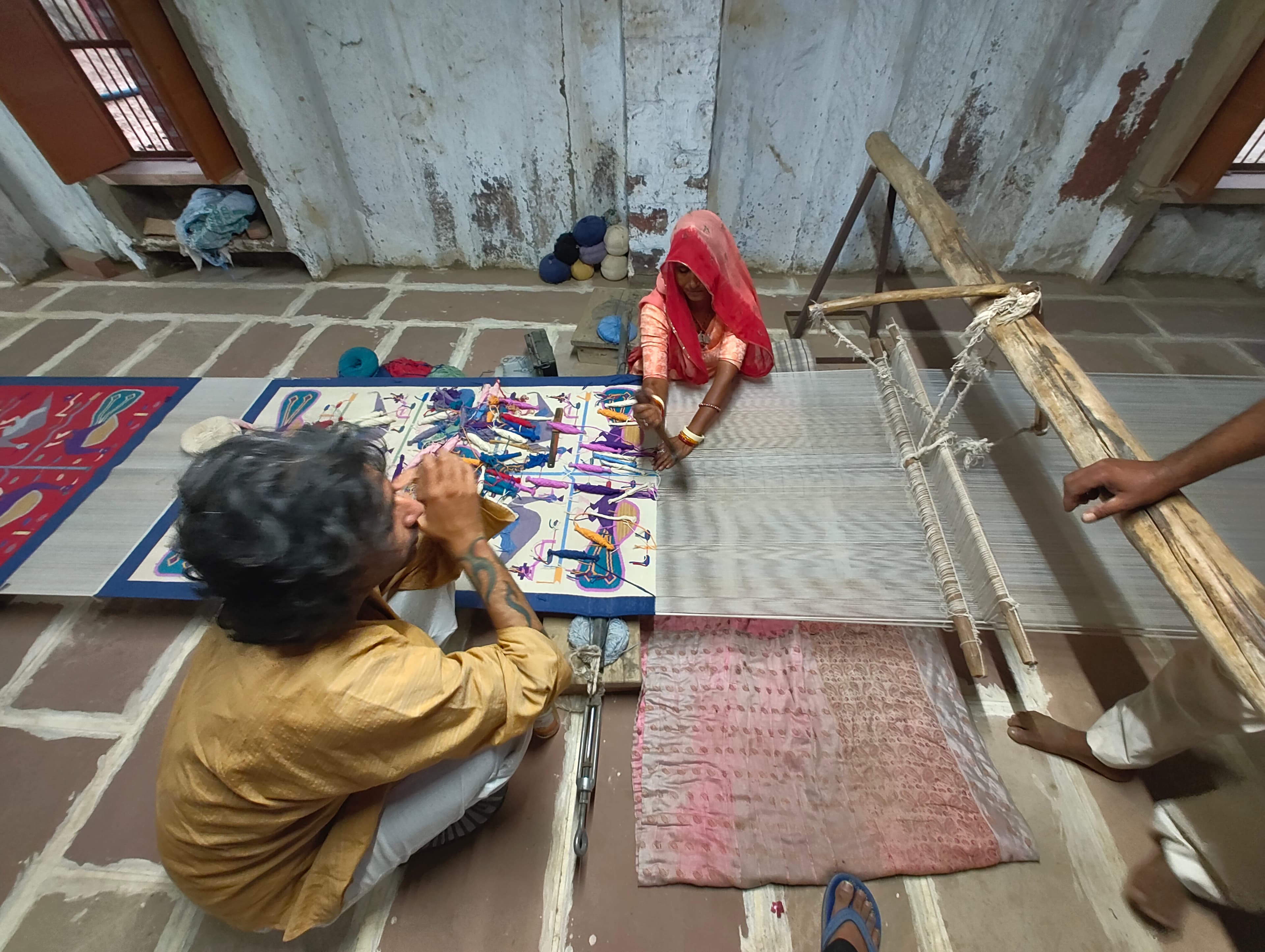 An image from the Jaal Yantra Textiles company gallery